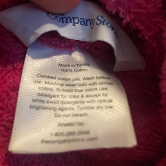 The Company Store Terry Robe - Picture 3 of 3